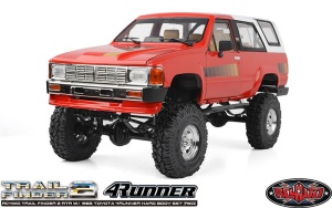 Trail Finder 2 RTR mit 1985 Toyota 4Runner Karosserie rot