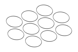 O-Ring aus Silicon 25,5 x 0,7 (10)