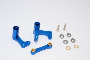 ALLOY STEERING ASSEMBLY WITH BEARINGS  - 1SET blue