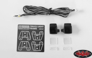 Square Work Lights for MB Arocs 3348 6x4 Tipper Truck