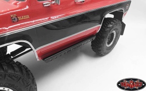 Cortex Side Sliders for Traxxas TRX-4 Chevy K5 Blazer (Black