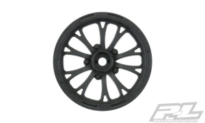 Pro-Line Pomona Drag Spec 2.2 schwarz 2WD Vorder-Felge (2)
