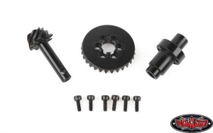 TEQ Ultimate Scale Cast Axle Ring and Pinion Gears W/ Locker