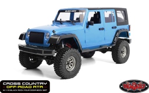 SLVR RC4WD Cross Country Off-Road RTR W/ 1/10 Black Rock 4Do
