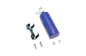 SCALE ACCESSORIES FOR CRAWLERS: NOS GAS TANK -6PC SET blue