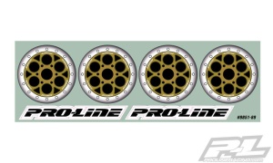 SLVR Pro-Line Showtime Bi-Metallic (silber/gold) Felgen-Dots