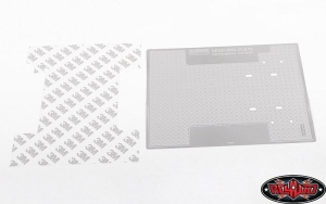 Diamond Plate Rear Bed for TF2 LWB Toyota LC70