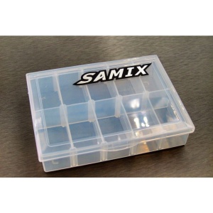 SAMIX Screw box 134x101x29mm (with samix chrome sticker)