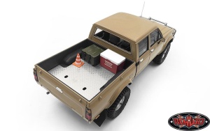 Diamond Plate Rear Bed for Trail Finder 2 LWB RTR