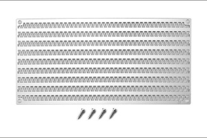 SCALE ACCESSORIESSTAINLESS STEEL ft GRILL TRX4 DEFENDER5 PCS