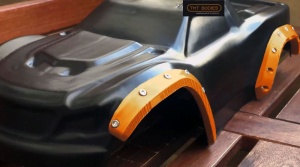 SLVR TMR Fender Flares orange (inkl. Schrauben)