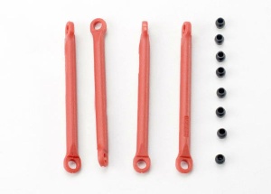 Schubstange Kunststoff rot mit Kugeln (4)